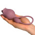 Amaysin Licking Rose and Egg Vibrator Produktbillede med hånd 50