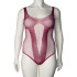 NORTIE Forest Acid Bordeaux Body Plus Size Produktbillede 4
