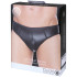 Ouch! Puppy Play Sort Jockstrap i Neopren Emballagebillede 90