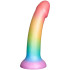 baseks Colour-mix Silikone Dildo 18 cm Produktbillede 1