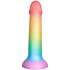 baseks Colour-mix Silikone Dildo 18 cm Produktbillede 2