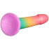 baseks Colour-mix Silikone Dildo 18 cm Produktbillede 4