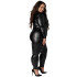 NORTIE Fetish Wetlook Bundløst Catsuit Plus Size Produktbillede 2