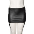 NORTIE Fetish Wetlook Nederdel med Strømpestropper Plus Size Produktbillede 4