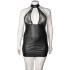 NORTIE Fetish Wetlook Kjole med Keyhole Cutout Plus Size Produktbillede 4