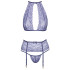 kissable Lavender Halterneck BH og Hofteholder Sæt Produktbillede 3