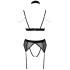 Abierta Fina Mesh Peekaboo BH Sæt Produktbillede 4