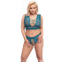 Cottelli Turkis Bh Sæt Plus Size Produktbillede på model 1