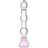 baseks Heart Beaded Glas Dildo Produktbillede 1