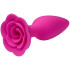 baseks Pink Rose Silikone Butt Plug Produktbillede 2