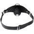 Black Label Super Læder Ball Gag med O-Ring Produktbillede 4