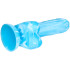 baseks Glow in the Dark Blue Sky Realistisk Dildo 20,5 cm Produktbillede 4
