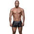 Noir Handmade Boxer Shorts med Lynlås Produktbillede på model 1