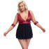 Cottelli Bondage Babydoll Plus Size Produktbillede på model 1