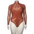 NORTIE Blossom Esme Rust Bodystocking Plus Size Produktbillede 4