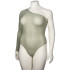 NORTIE Araceae One Sleeve Bodystocking Plus Size Produktbillede 5