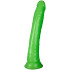Realrock Glow in the Dark Slim Dildo med Sugekop 23 cm Produktbillede 1