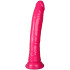 Realrock Glow in the Dark Slim Dildo med Sugekop 23 cm Produktbillede 2