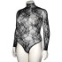 NORTIE Riga Sort Bundløs Blonde Bodystocking Plus Size Produktbillede 5