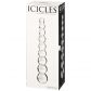Icicles No 2 Rillet Glasdildo billede af emballagen 90