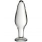 Icicles No 26 Glas Buttplug Klar billede af emballagen 1