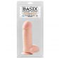 Basix Big 7 Dildo med Sugekop 20 cm