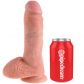 King Cock Realistisk Dildo Med Kugler 20 cm