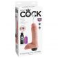 King Cock Realistisk Sprøjte Dildo 20 cm