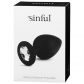 Sinful Jewel Silikone Butt Plug Large  5