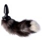 Tailz Grey Fox Tail Anal Plug  0