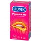 Durex Pleasure Me Kondomer 10 stk billede af emballagen 90