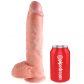 King Cock Realistisk Dildo med Kugler 25 cm