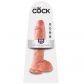 King Cock Realistisk Dildo med Kugler 25 cm