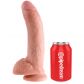 King Cock Realistisk Dildo med Kugler 23 cm