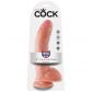 King Cock Realistisk Dildo med Kugler 23 cm