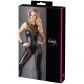 Cottelli Wetlook Catsuit med Lynlås Pack 90