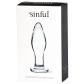 Sinful BumBum Glas Butt Plug Small  4