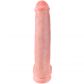 King Cock Realistisk Dildo med Kugler 36 cm