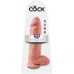 King Cock Realistisk Dildo med Kugler 30 cm  7