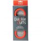 Quickie Cuffs Silikone Håndjern Medium Rød  2
