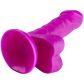 Baseks Realistisk Silikone Dildo med Sugekop Small Liggende