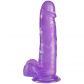 Baseks Jellies Realistisk Dildo med Sugekop Large