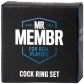 Mr. Membr Penisring Sæt 3 stk  6