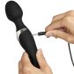 Sinful Curvy Double Pleasure Opladelig Magic Wand Vibrator  51