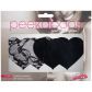 Peekaboos Nipple Stickers Hjerte Blonde 2 pak  100