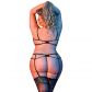 Magic Silk Strappy Hofteholder Sæt Plus Size  2