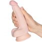 King Cock Plus Triple Density Dildo med Kugler 19 cm håndbillede 50