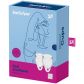 Satisfyer Feel Confident Menstruationskop Clear 2 pak billede af emballagen 100