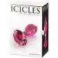 Icicles No 79 Glas Butt Plug billede af emballagen 91