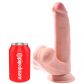 King Cock Plus Triple Density Swinging Balls Dildo 23,5 cm produktbillede 3